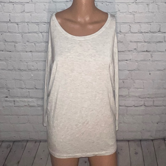 Willi Smith Tops - Willi Smith Cream Long Sleeve shirt size L